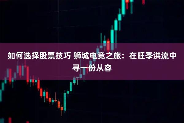 如何选择股票技巧 狮城电竞之旅：在旺季洪流中寻一份从容